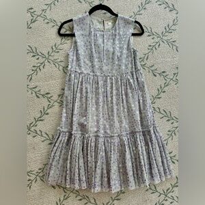 Crewcuts girls size 12 mesh/glittery tiered dress